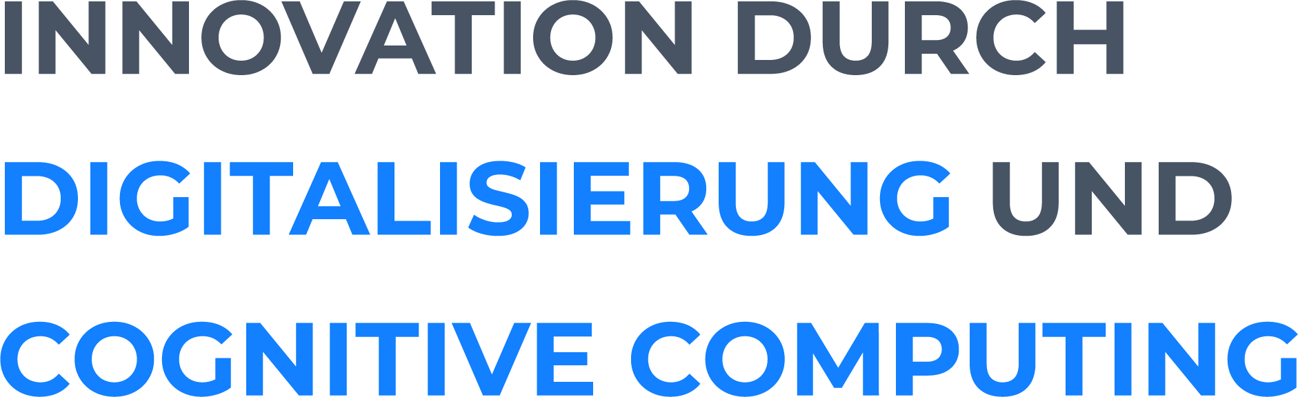 Innovation durch Digitalisierung und Cognitive Computing